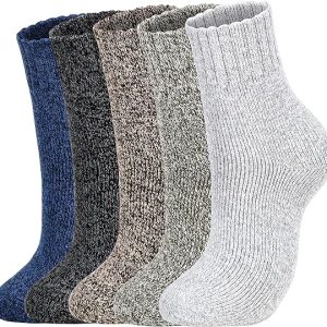 28 Wool Socks - Winter Warm Wool Socks for Women Men